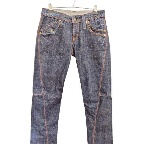 Vintage Japanese Denim Blueway Jeans W 